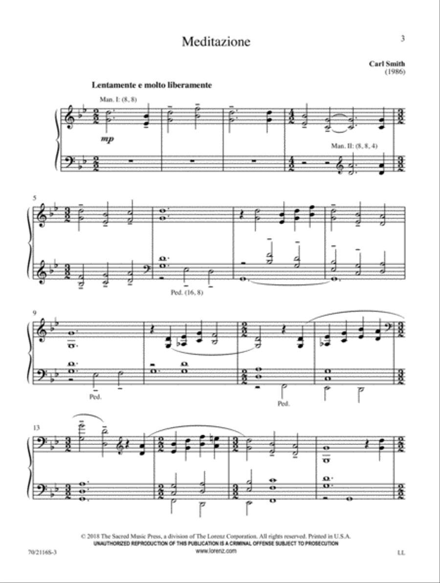 An Organbook Organ Solo scores gallery preview page 2