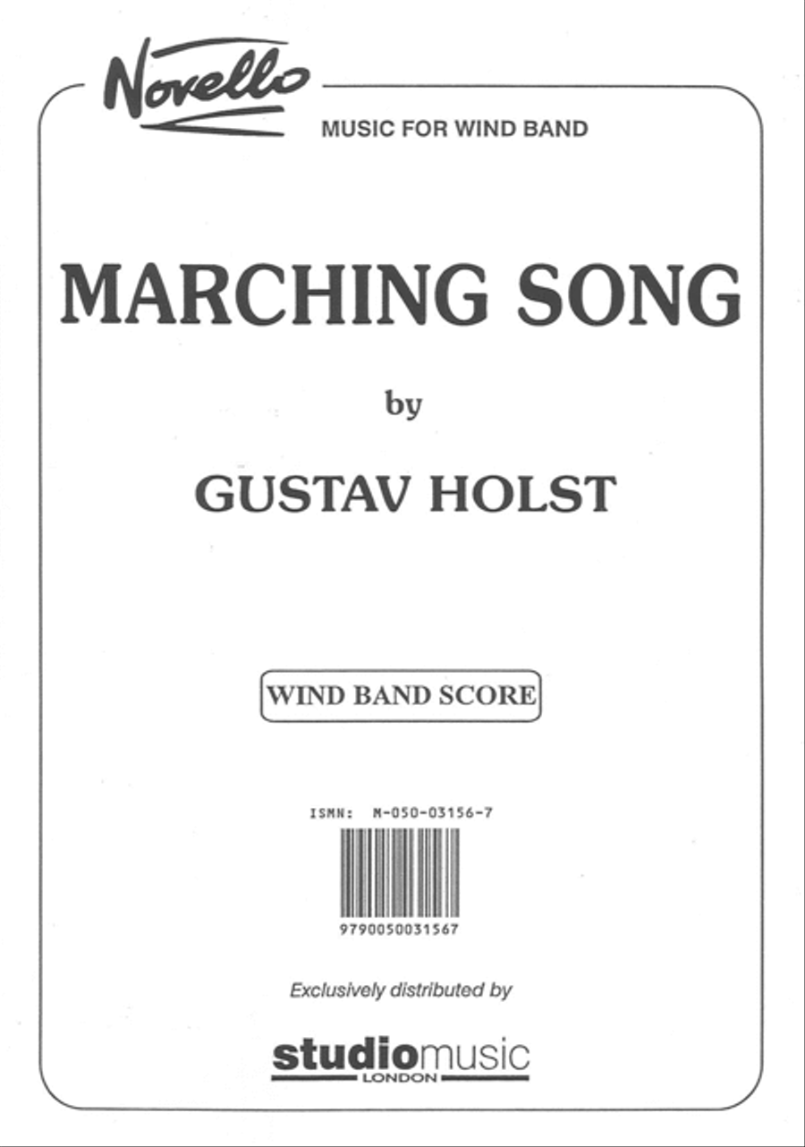 Marching Song Concert Band scores gallery preview page 1