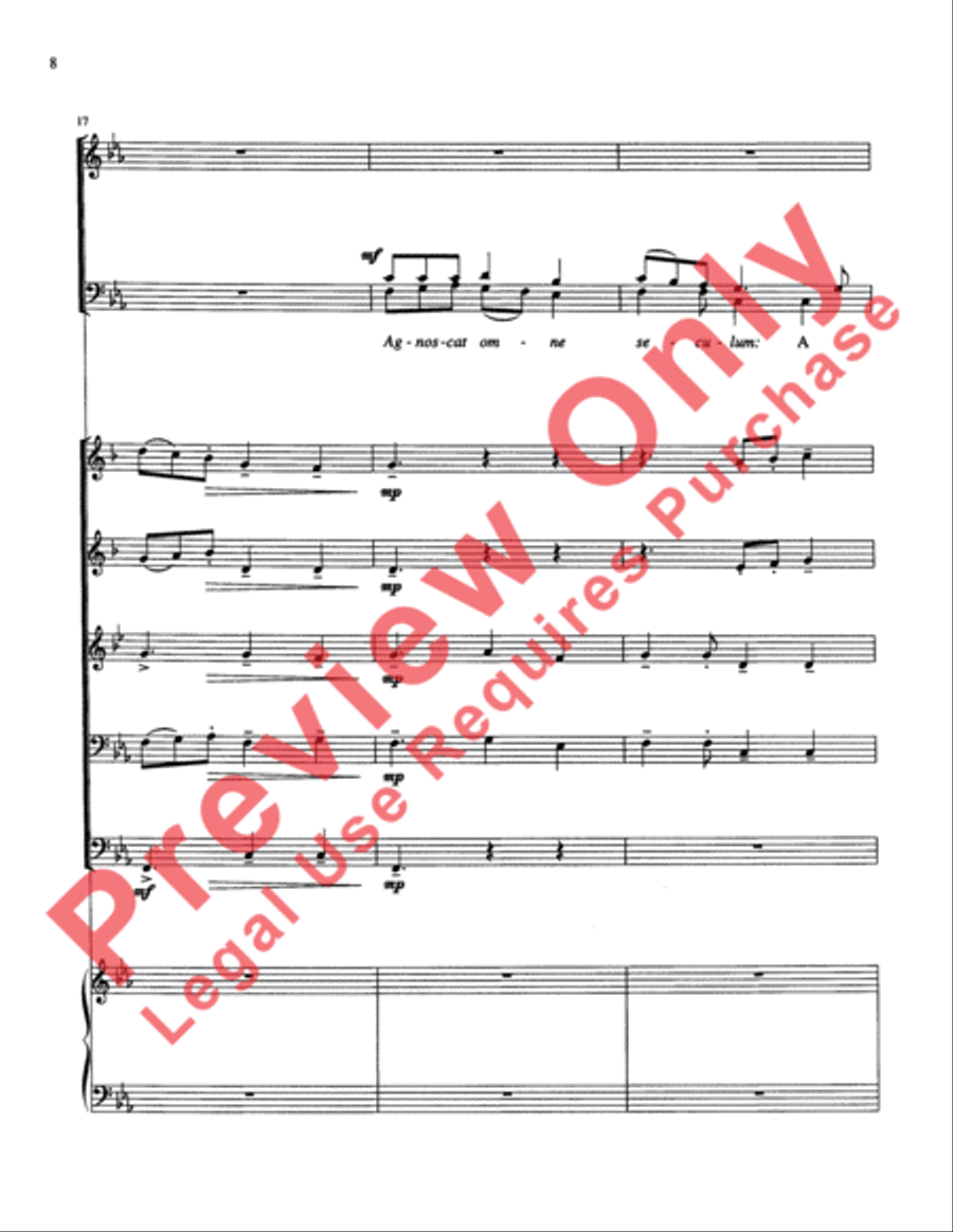 Make We Joy Now Choir scores gallery preview page 8