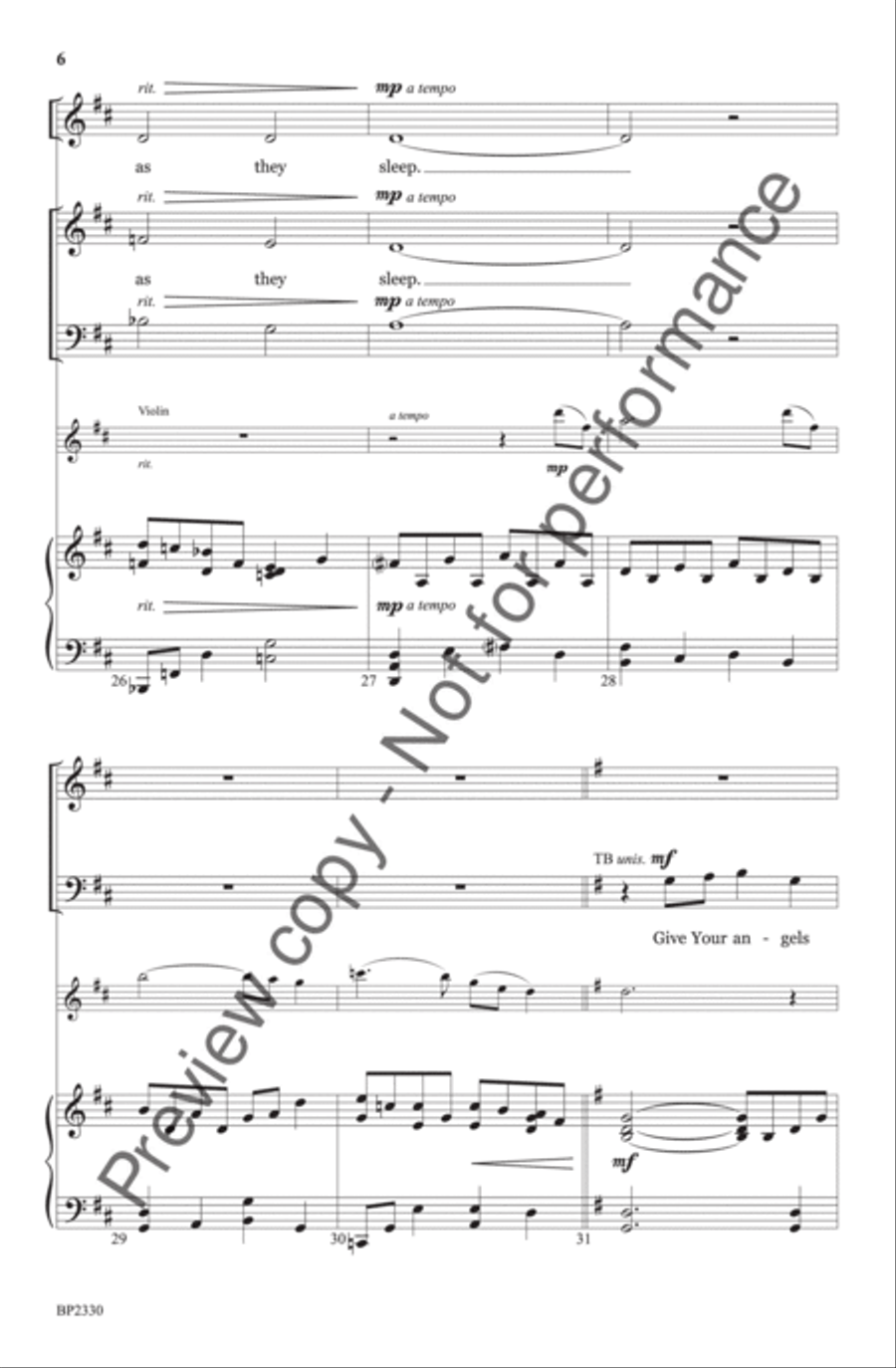 Keep Your Children Keep Your Children 4-Part scores gallery preview page 7