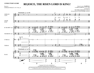 Book cover for Rejoice, the Risen Lord Is King! - Full Score