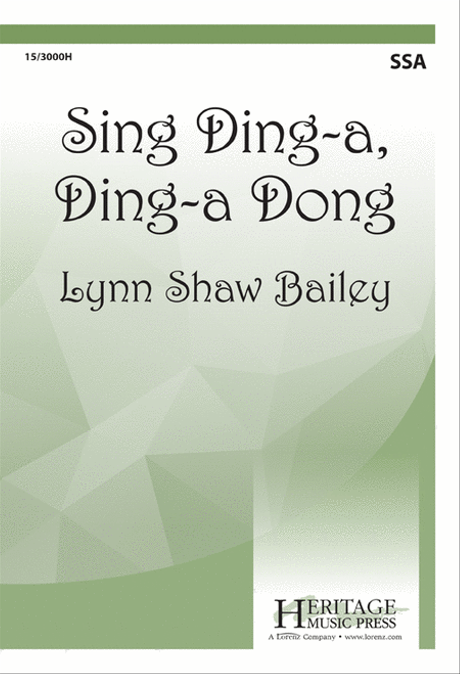 Sing Ding-a Ding-a Dong SSA scores gallery preview page 1