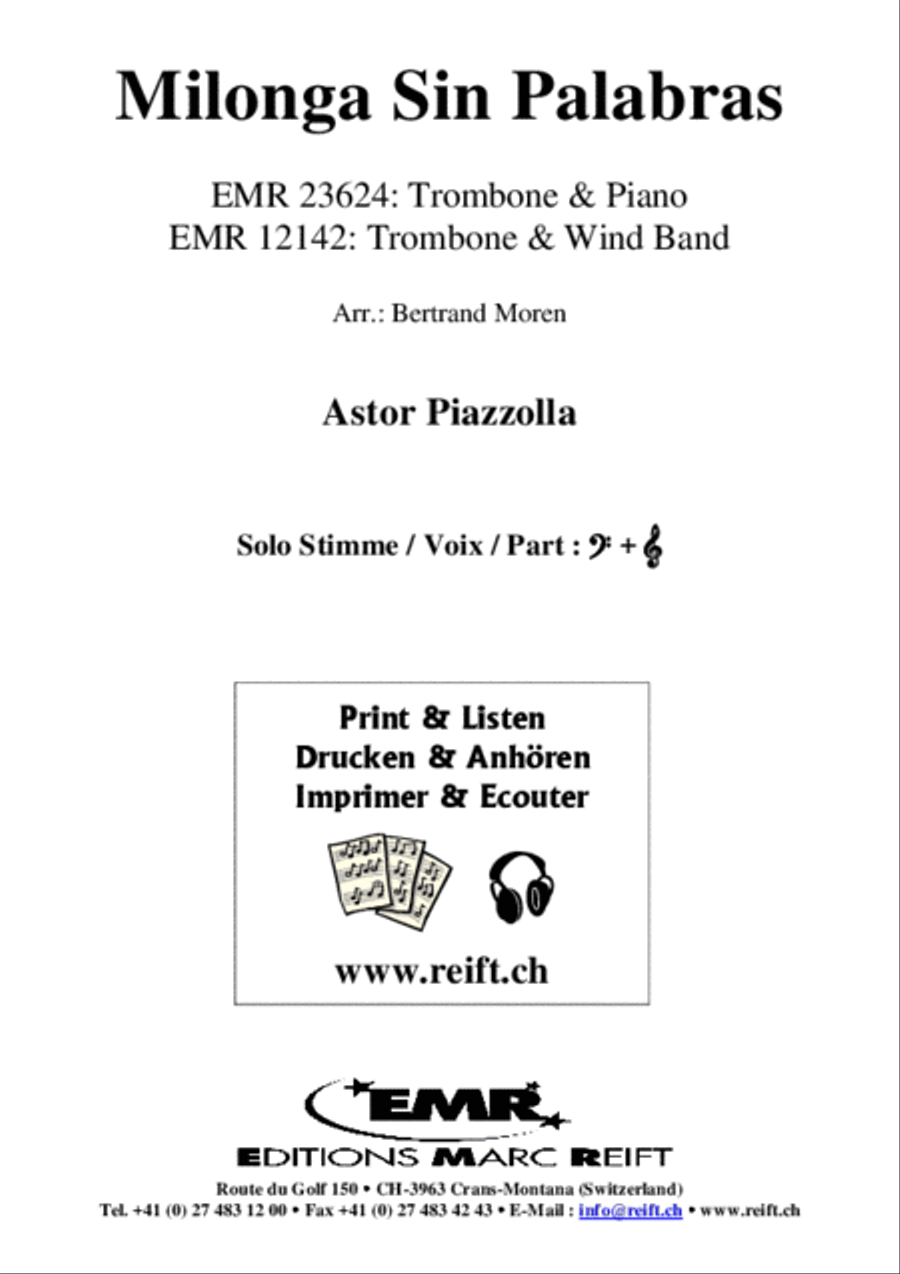 Milonga Sin Palabras Piano Accompaniment scores gallery preview page 2