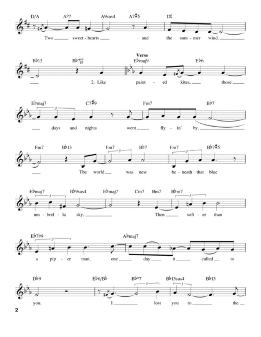 Summer Wind Voice scores gallery preview page 2