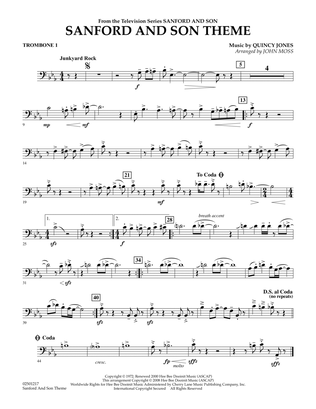 Sanford And Son Theme - Trombone 1