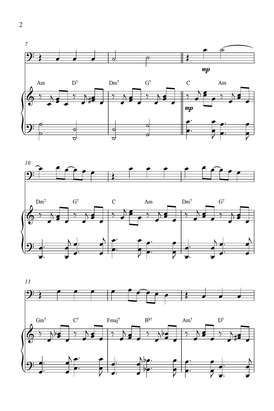 Love Is The Sweetest Thing Piano scores gallery preview page 2