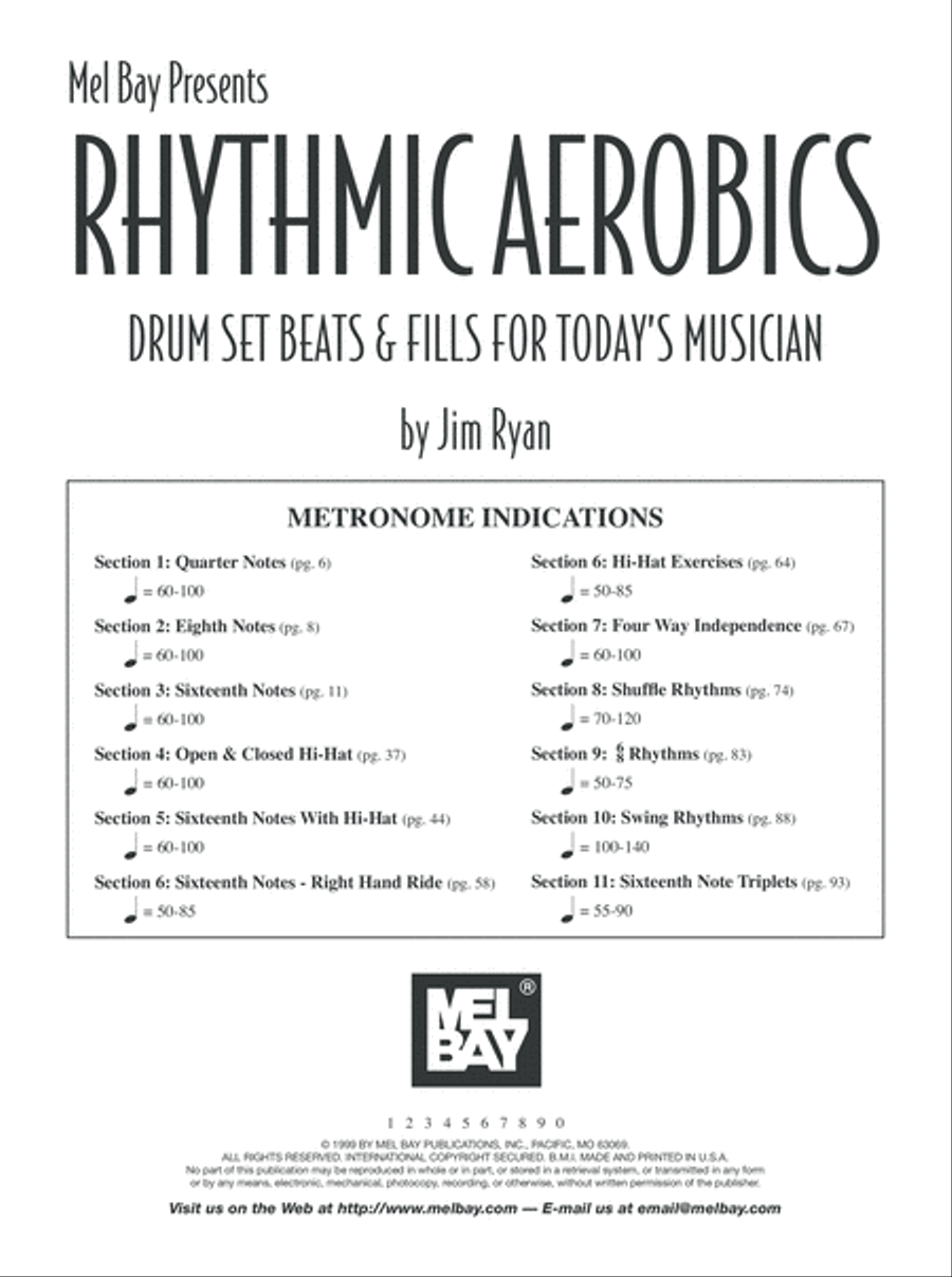 Rhythmic Aerobics Rhythmic Aerobics Drum Set scores gallery preview page 2