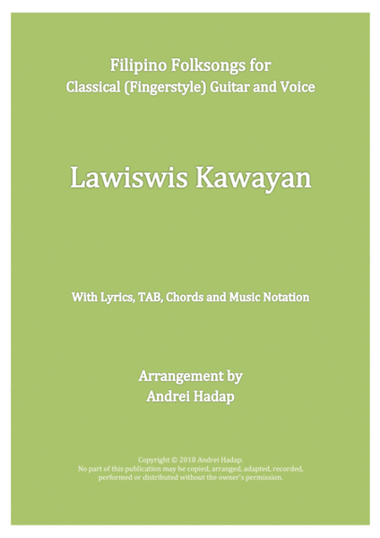 Lawiswis Kawayan (Fingerstyle Guitar with TAB)