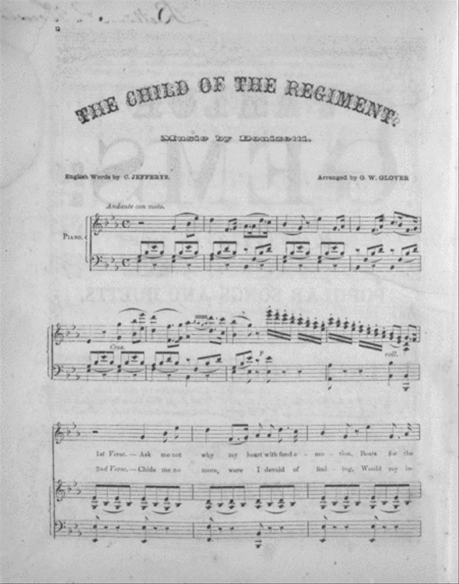 Child of the Regiment Voice scores gallery preview page 2