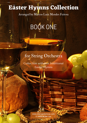 Book cover for Easter Hymn Collection (with five songs) BOOK 1 - String Orchestra