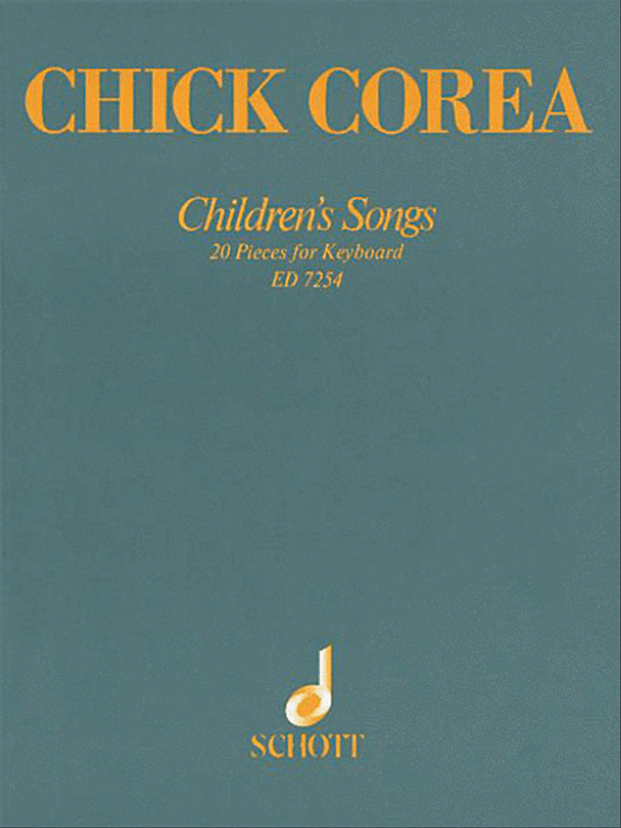 Book cover for Children's Songs