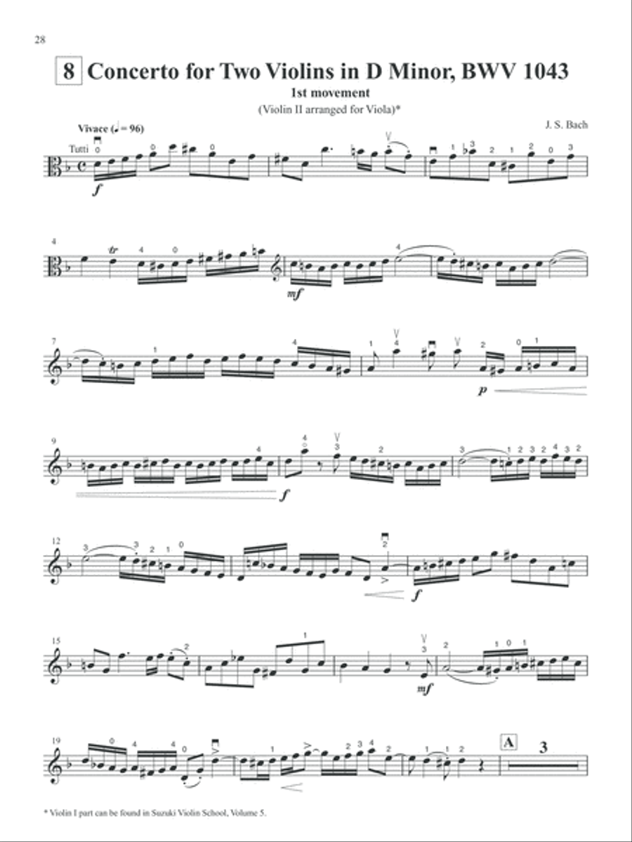 Suzuki Viola School String Methods scores gallery preview page 5