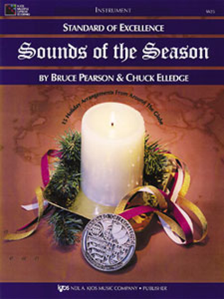Book cover for Standard of Excellence: Sounds of the Season - Score