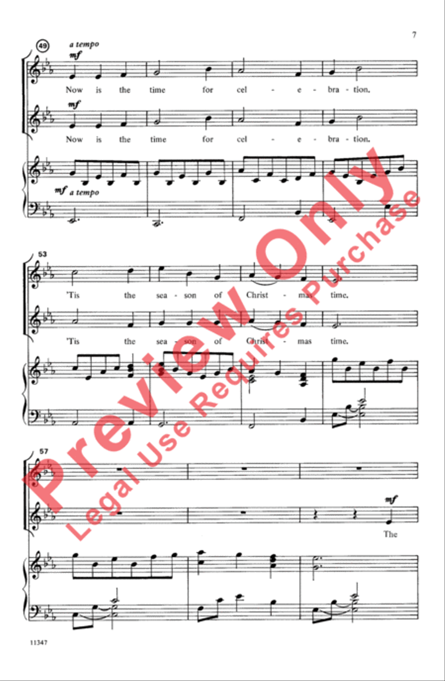 'Tis the Season 'Tis the Season 2-Part scores gallery preview page 6