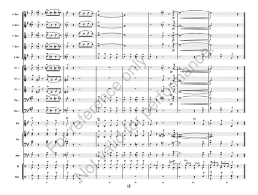 Text Me Jazz Ensemble scores gallery preview page 11