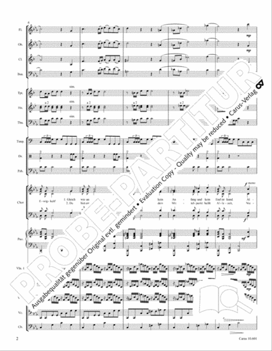 Sonne, Mond und Sterne Sonne, Mond und Sterne 4-Part scores gallery preview page 13