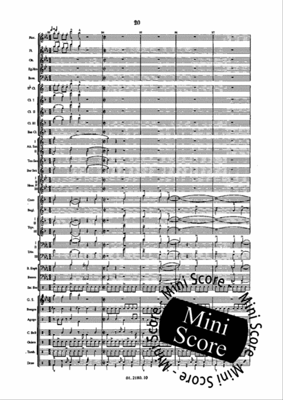 Brazilian Suite Brazilian Suite Concert Band scores gallery preview page 26