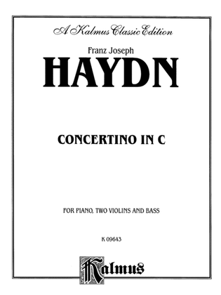 Book cover for Haydn: Concertino in C Major