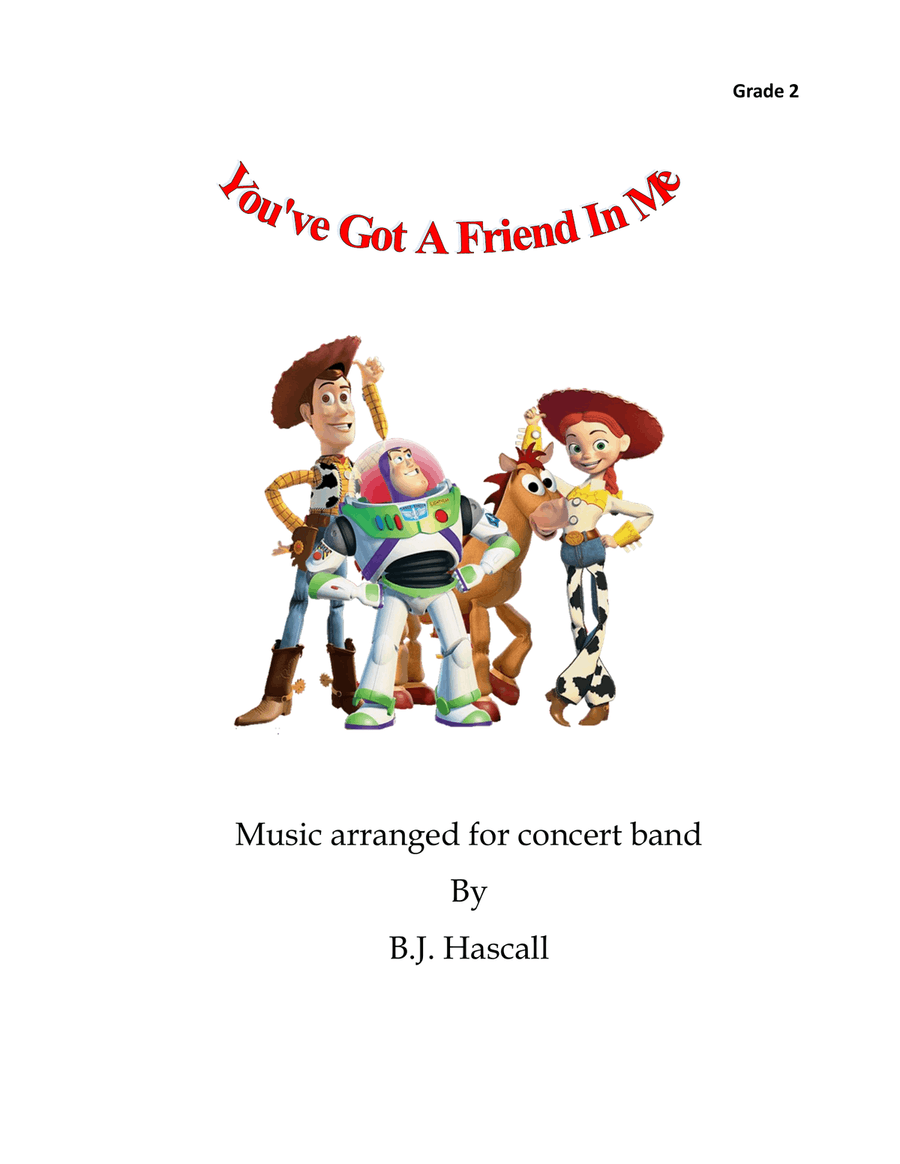 You've Got A Friend In Me Concert Band scores gallery preview page 1