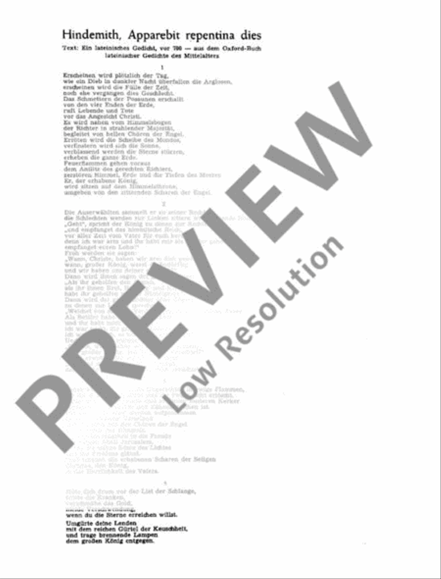 Apparebit repentina dies TB scores gallery preview page 4