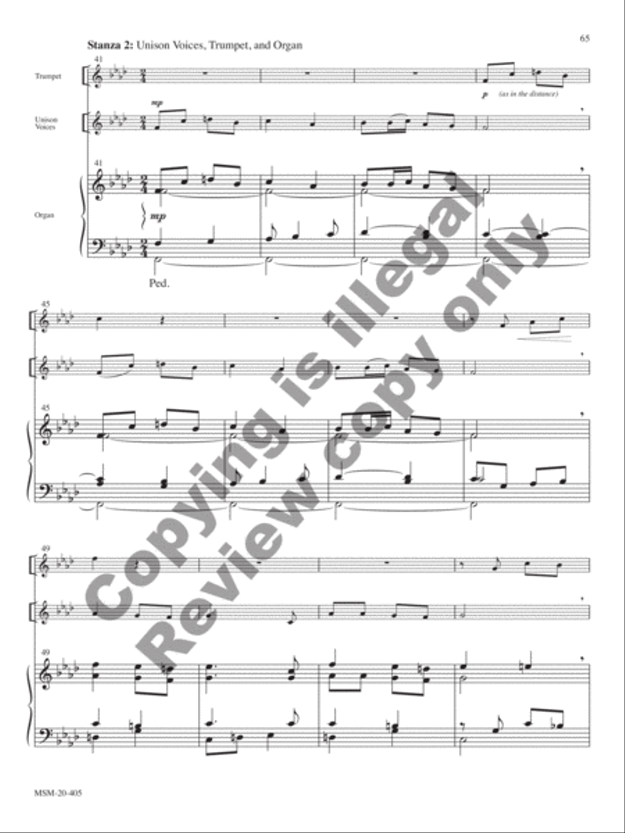 The Day of Resurrection Choir scores gallery preview page 50