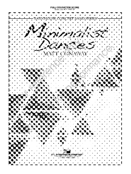 Minimalist Dances image number null