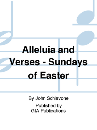 Alleluia and Verses for the Sundays of Easter