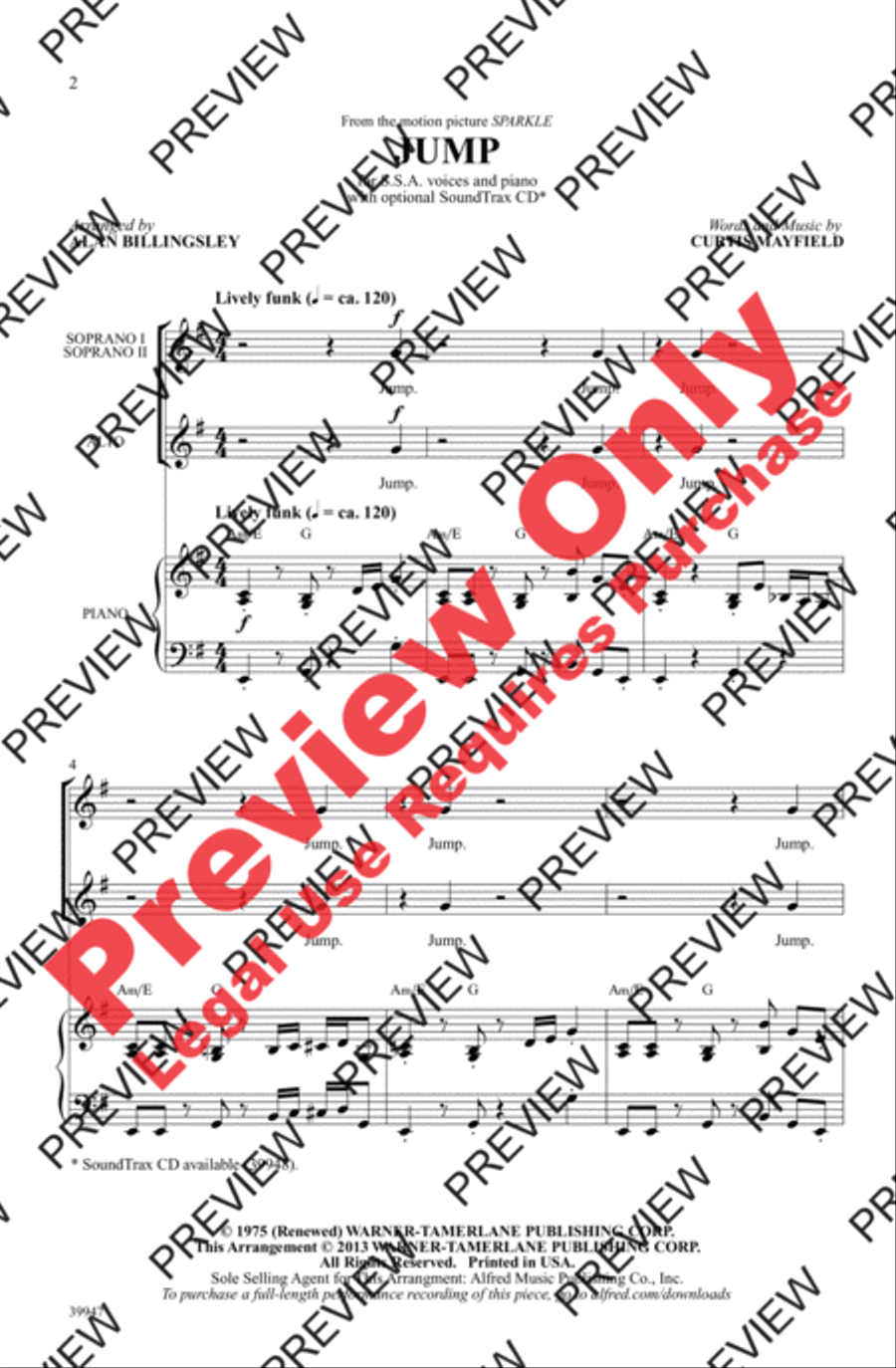 Jump Jump Women's Choir scores gallery preview page 2