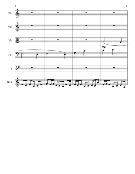 Waltz for String Quintet & Glockenspiel