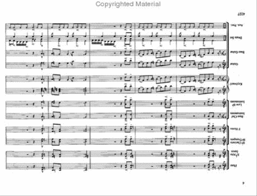 First Things First Concert Band scores gallery preview page 5