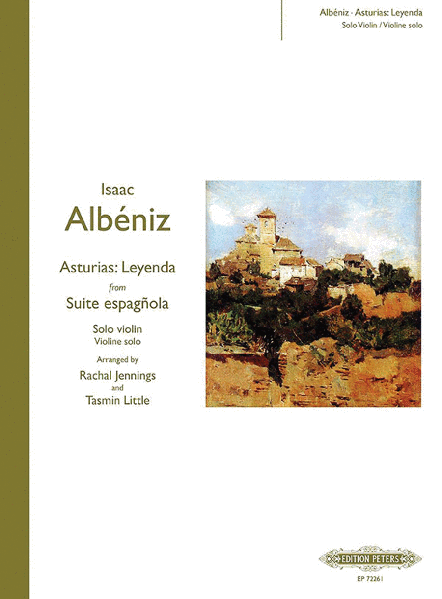 Asturias -- Leyenda from Suite española (Arranged for Violin) Violin scores gallery preview page 1