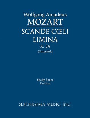 Book cover for Scande coeli limina, K.34