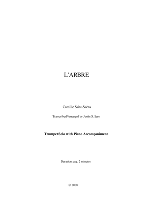 L'Arbre (Trumpet with Piano Accompaniment)