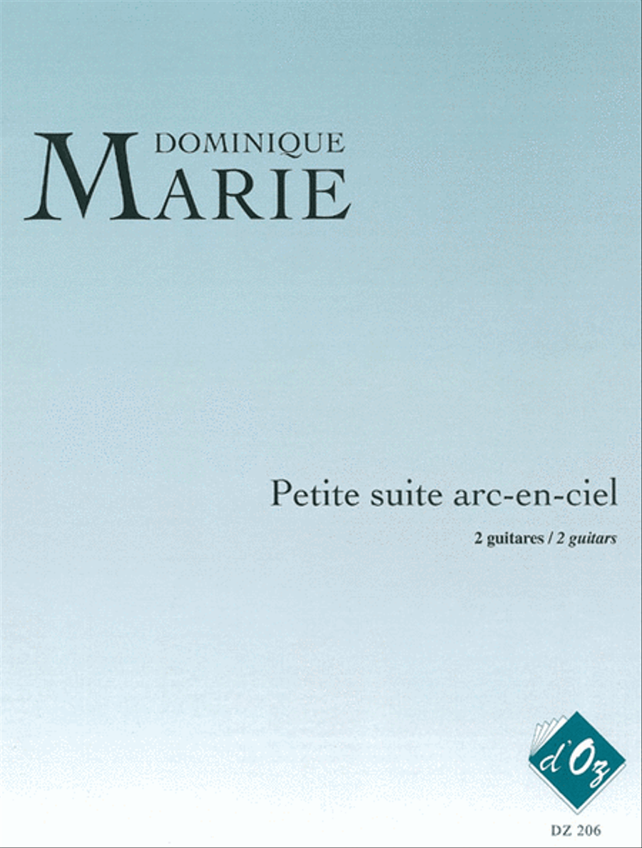 Petite suite arc-en-ciel Classical Guitar scores gallery preview page 1
