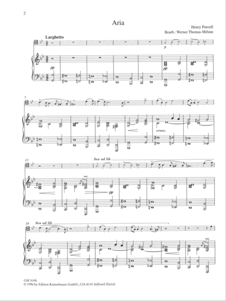 Adagio, Collection of the most beautiful slow movements, Volume 2 Cello scores gallery preview page 2