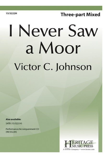 I Never Saw a Moor