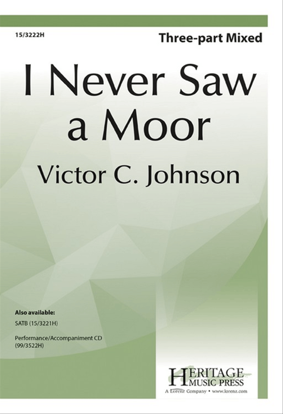 I Never Saw a Moor