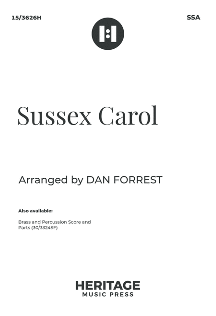 Sussex Carol Sussex Carol SSA scores gallery preview page 1