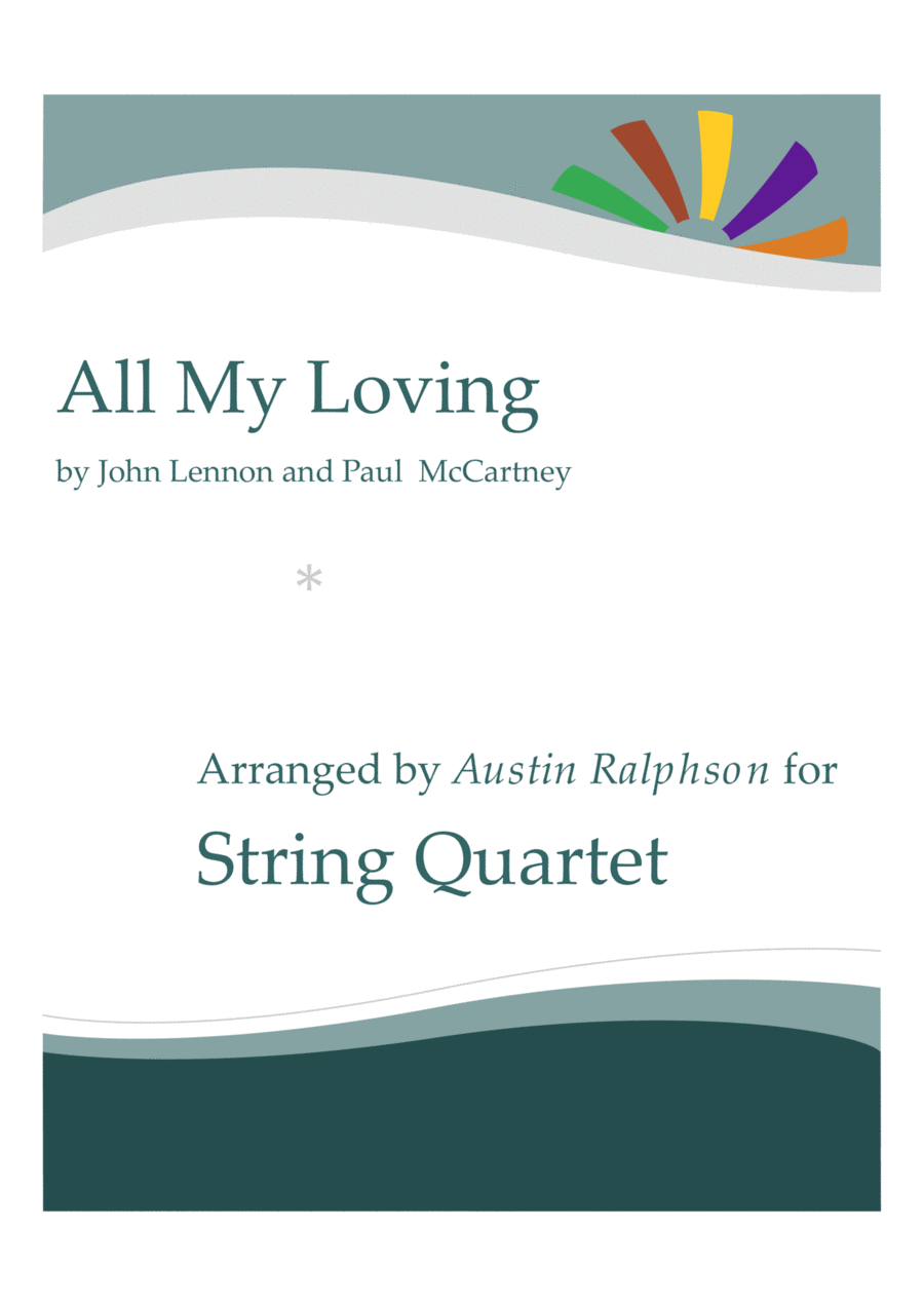 All My Loving String Quartet scores gallery preview page 1