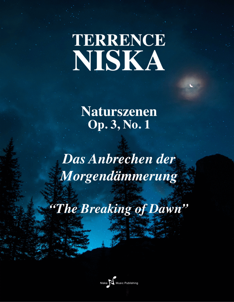 Naturszenen Op. 3, No.1 "Das Anbrechen der Morgendämmerung" image number null