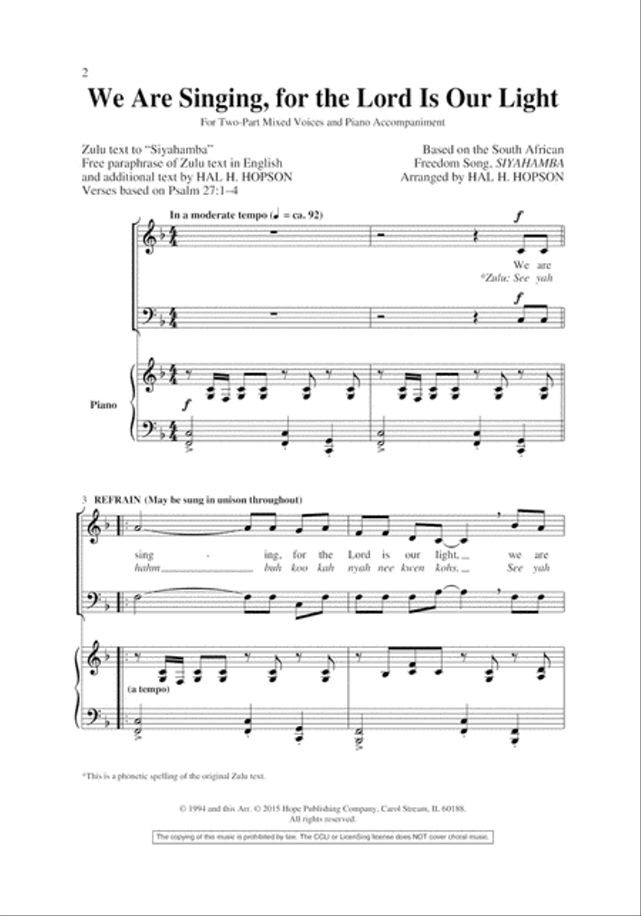 Easy Anthems, Vol. 5 3-Part scores gallery preview page 5