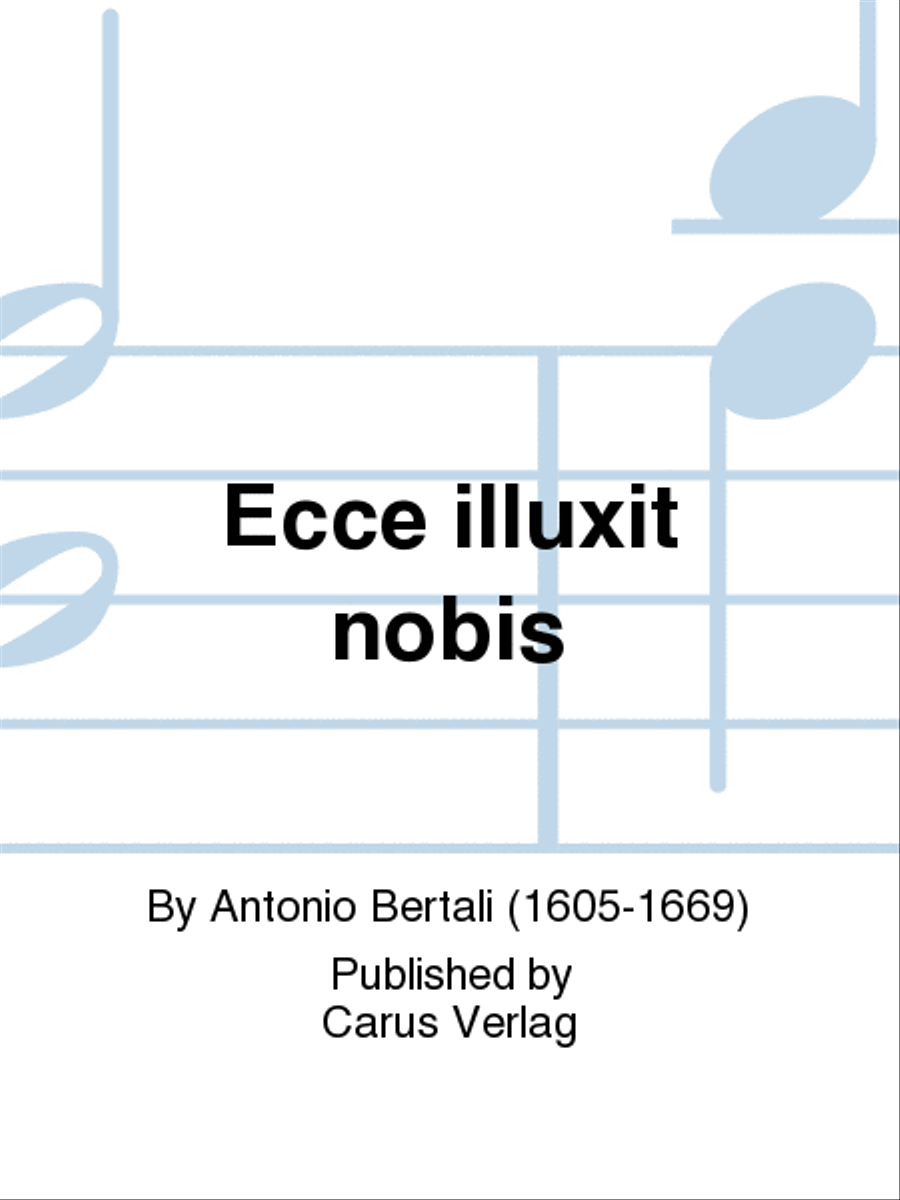 Ecce illuxit nobis Part scores gallery preview page 1