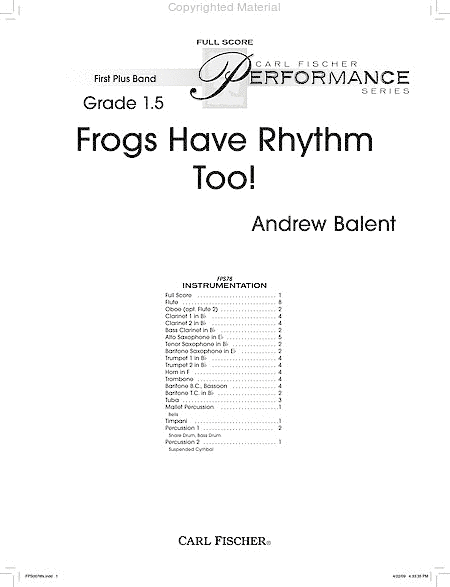 Frogs Have Rhythm Too! image number null