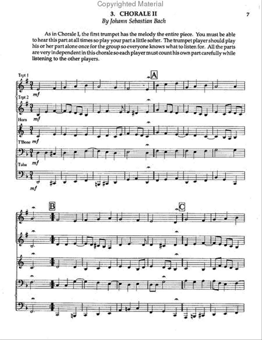 Progressive Brass Quintet Brass Quintet scores gallery preview page 6