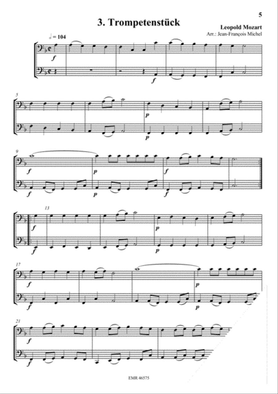 Duet Album Vol. 2 Trombone scores gallery preview page 5