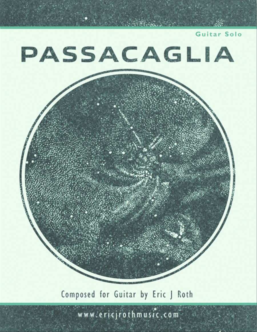 Passacaglia Classical Guitar scores gallery preview page 1