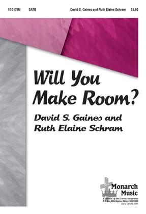 Book cover for Will You Make Room?