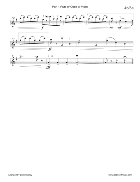 Waltz of the Snowflakes (Snow Children's Waltz) from the Nutcracker for Piano Trio (Violin, Cello &