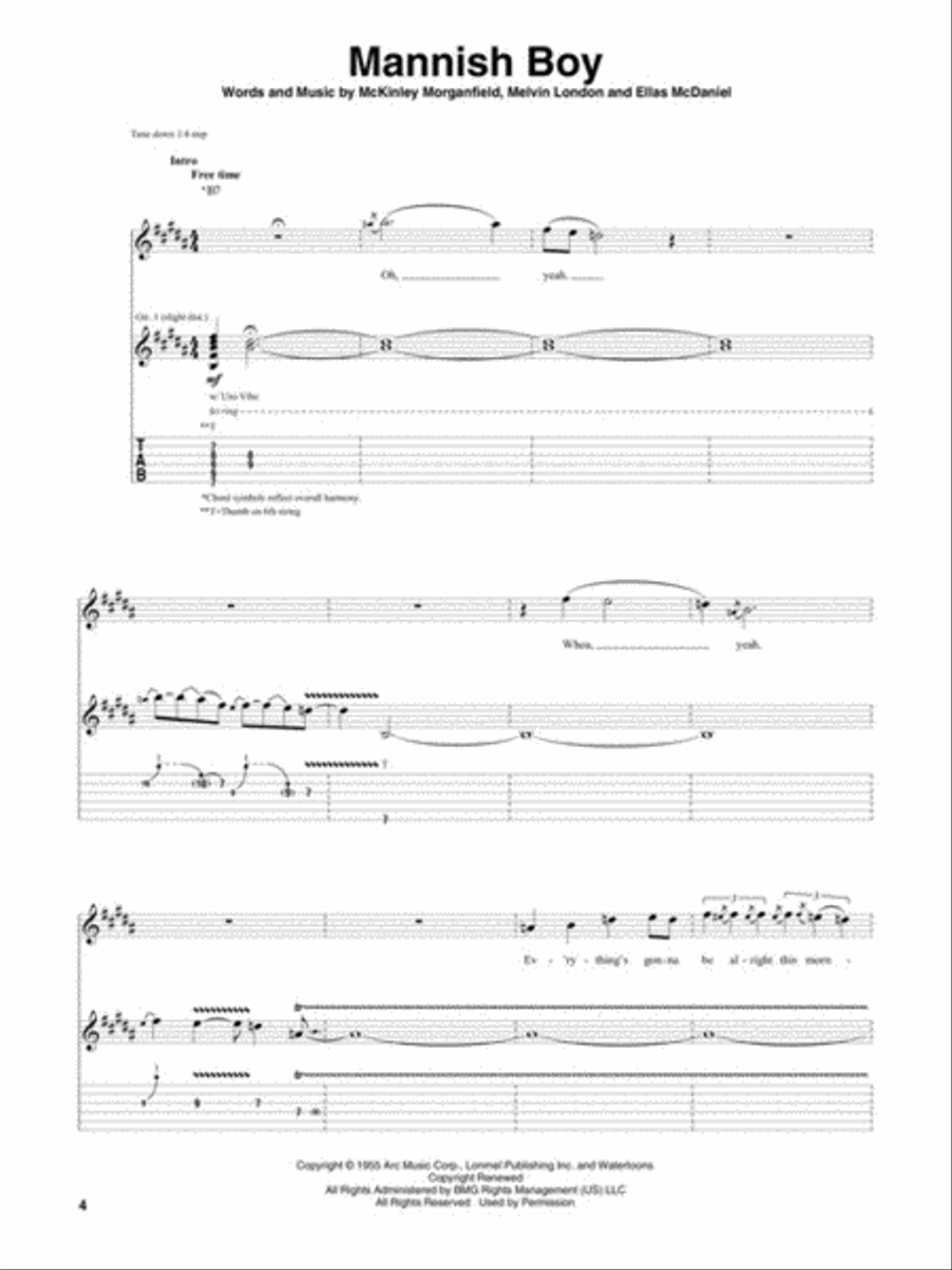 Jimi Hendrix - Both Sides of the Sky Electric Guitar scores gallery preview page 3