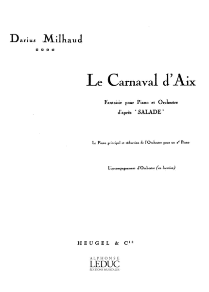 Le Carnaval d'Aix Op.83b
